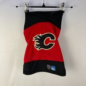 NHL Calgary Flames Dog Jersey Red Black XS Karsuh NHL Licensed Pet Apparel